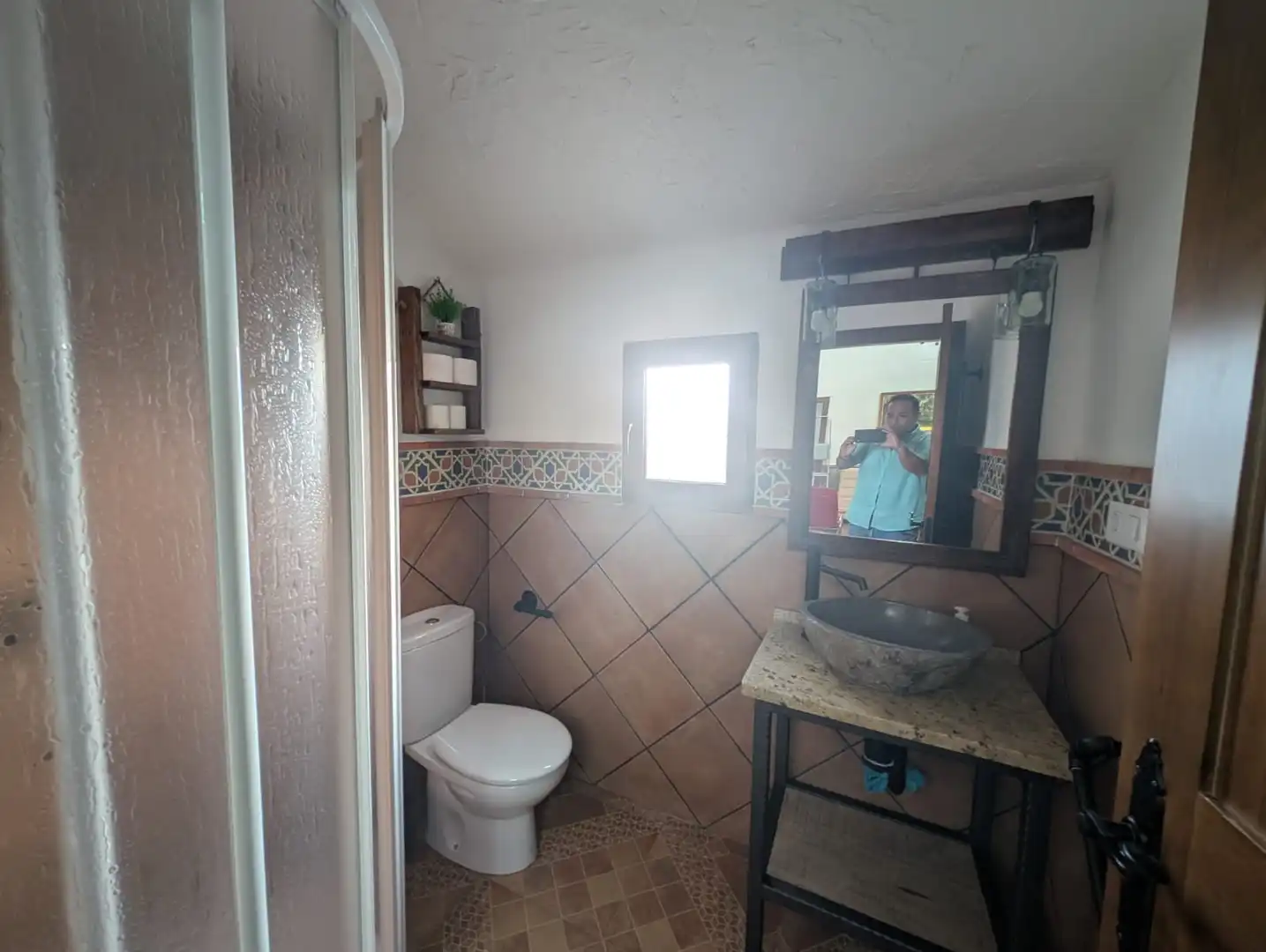 Badezimmer von Country house zum Verkauf in Alcaudete mit Klimaanlage, Privatgarten und Schwimmbad
