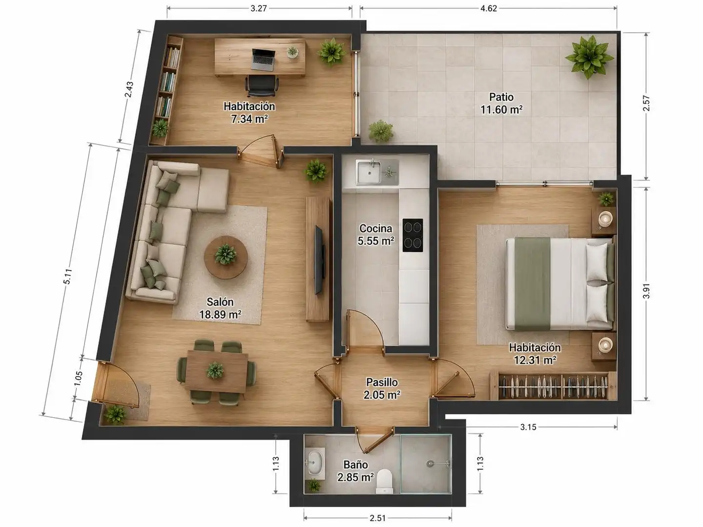 Ground floor for sale in Cornellà de Llobregat  with Air Conditioner, Heating and Terrace