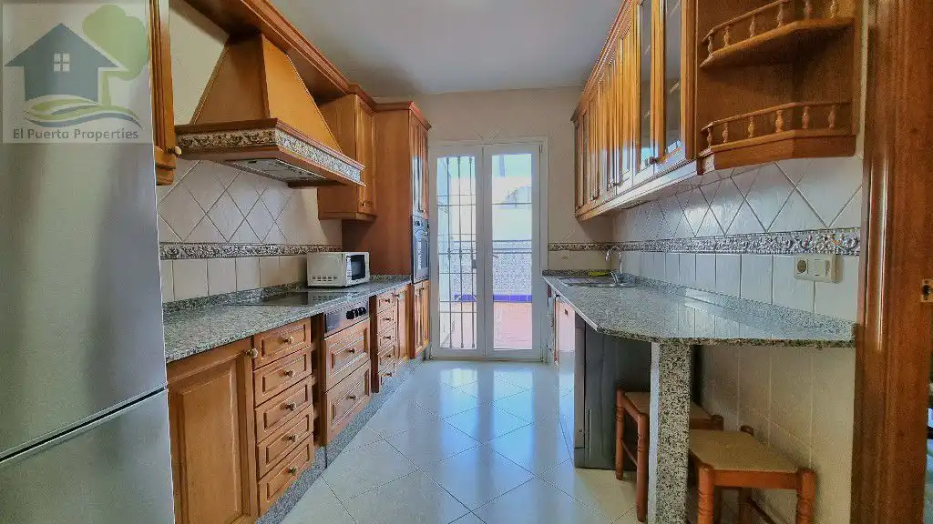 Cocina de Casa o chalet de alquiler en El Puerto de Santa María con Aire acondicionado, Calefacción y Terraza