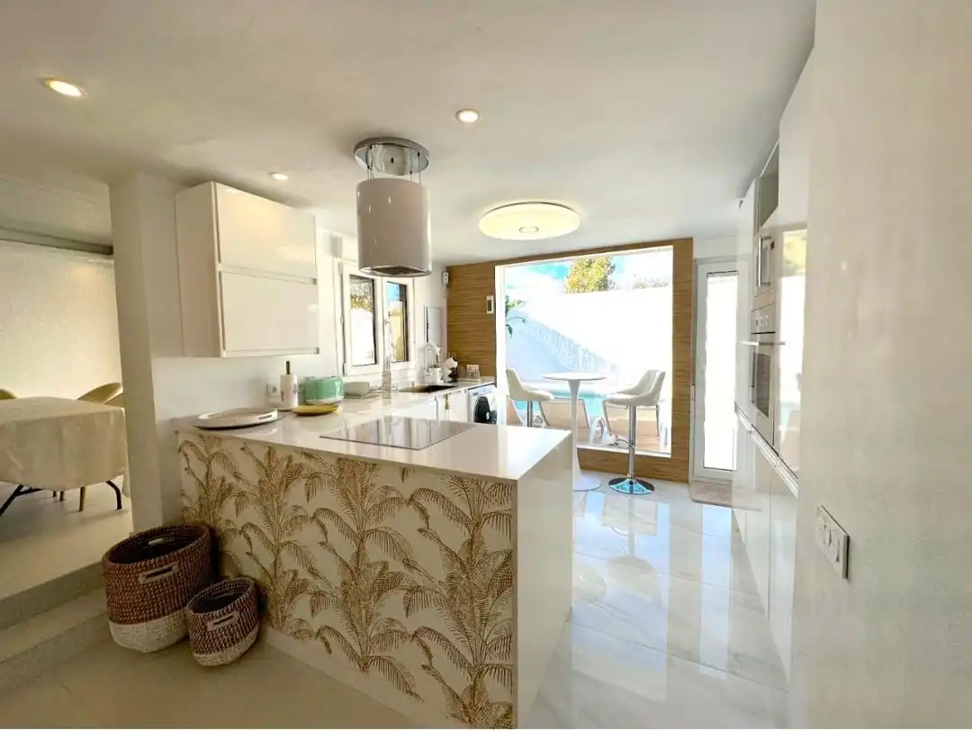 Kitchen of Houses for sale in Mijas  with Air Conditioner, Heating and Swimming Pool