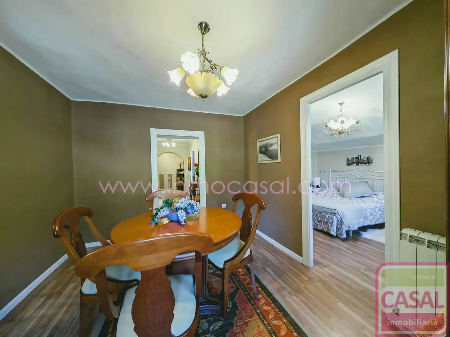 Esszimmer von Wohnung zum Verkauf in Mieres (Asturias) mit Heizung und Möbliert