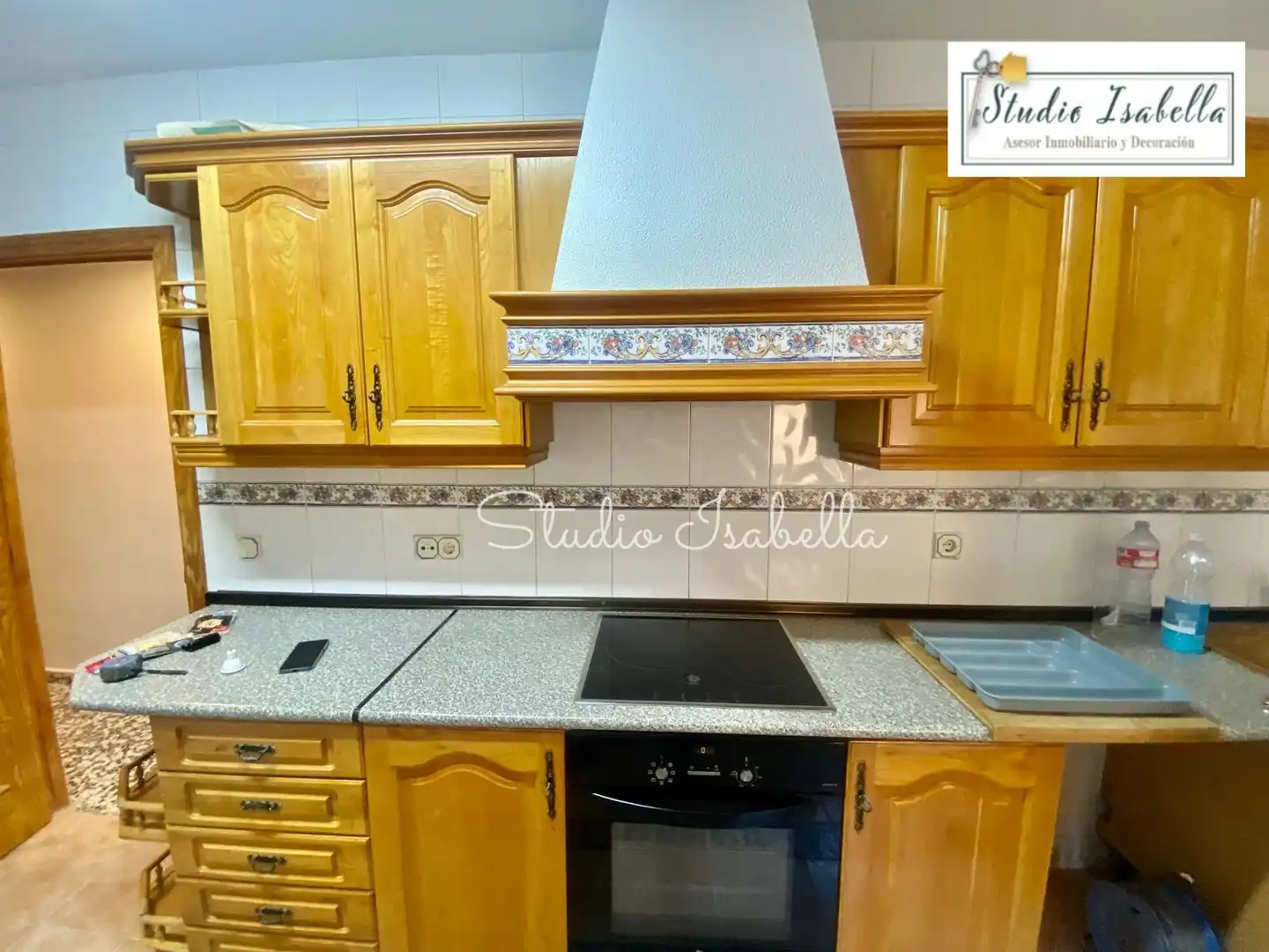 Cocina de Piso de alquiler en Toledo con Aire acondicionado, Calefacción y Amueblado