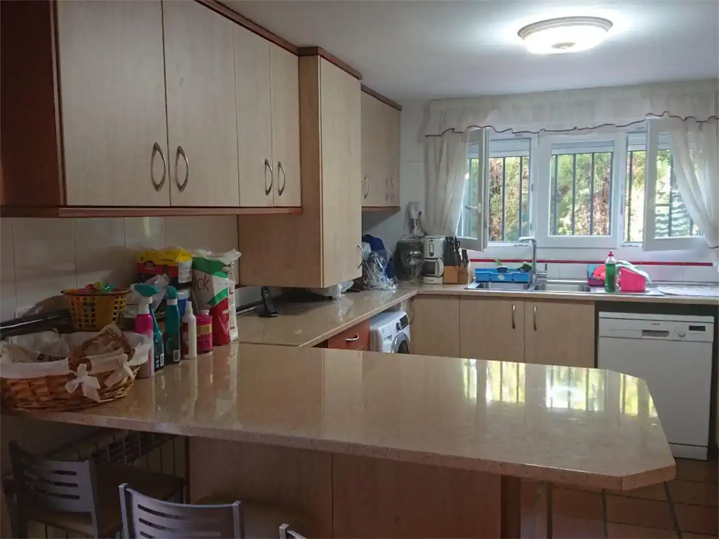 Cuina de Pis per a compartir en Valdemoro amb Aire condicionat, Jardí privat i Parquet
