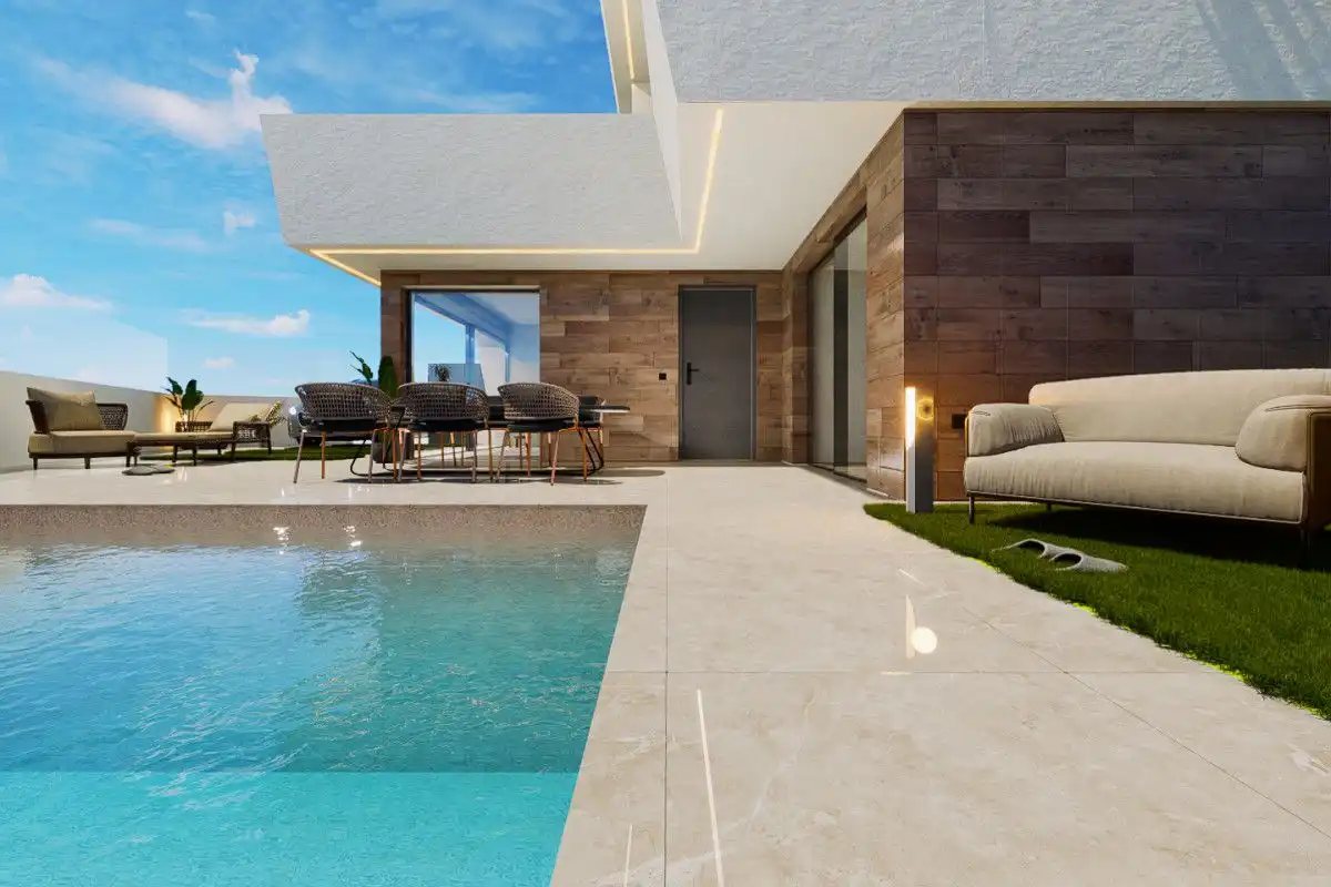 Piscina de Casa o chalet en venta en San Pedro del Pinatar con Piscina comunitaria