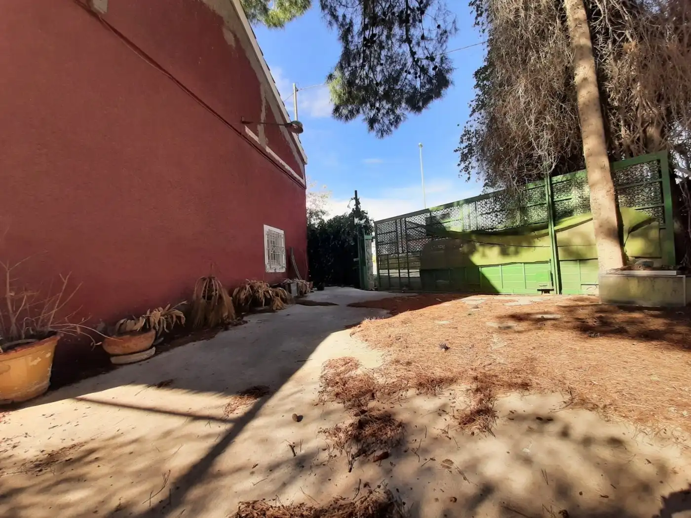 Vista exterior de Finca rústica en venta en Lorca con Calefacción, Jardín privado y Terraza