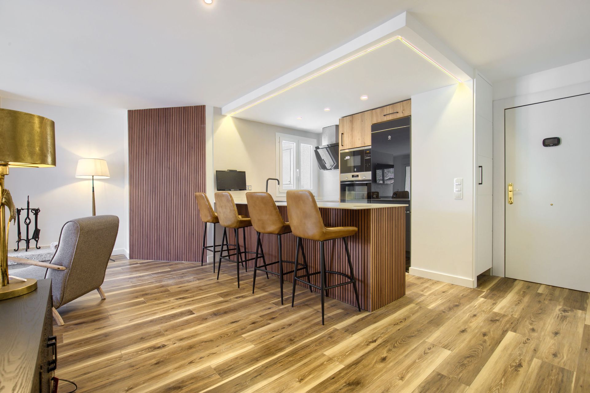 Küche von Wohnung miete in El Escorial