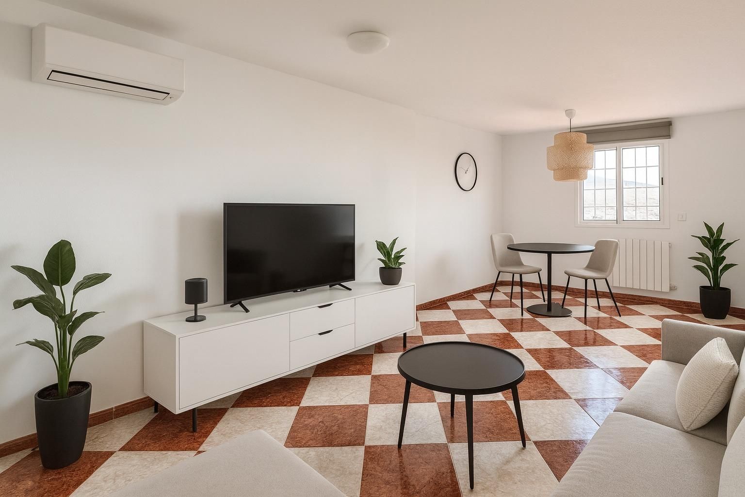 Living room of Flat for sale in Antequera  with Air Conditioner and Terrace