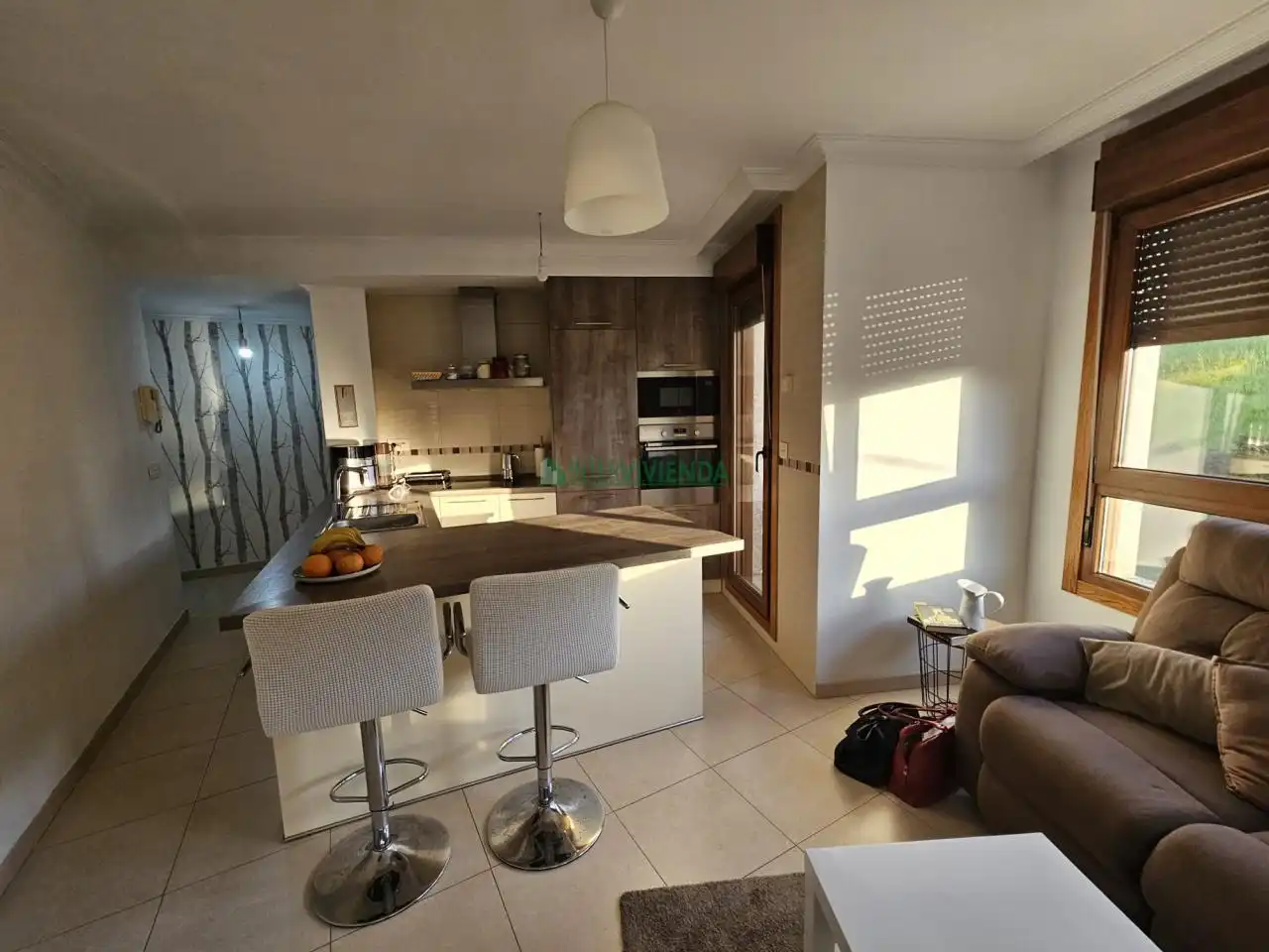 Kitchen of Flat for sale in Covelo  with Heating, Parquet flooring and Terrace