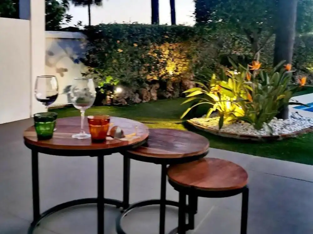 Terrace of Houses for rent in Estepona  with Air Conditioner, Heating and Private garden