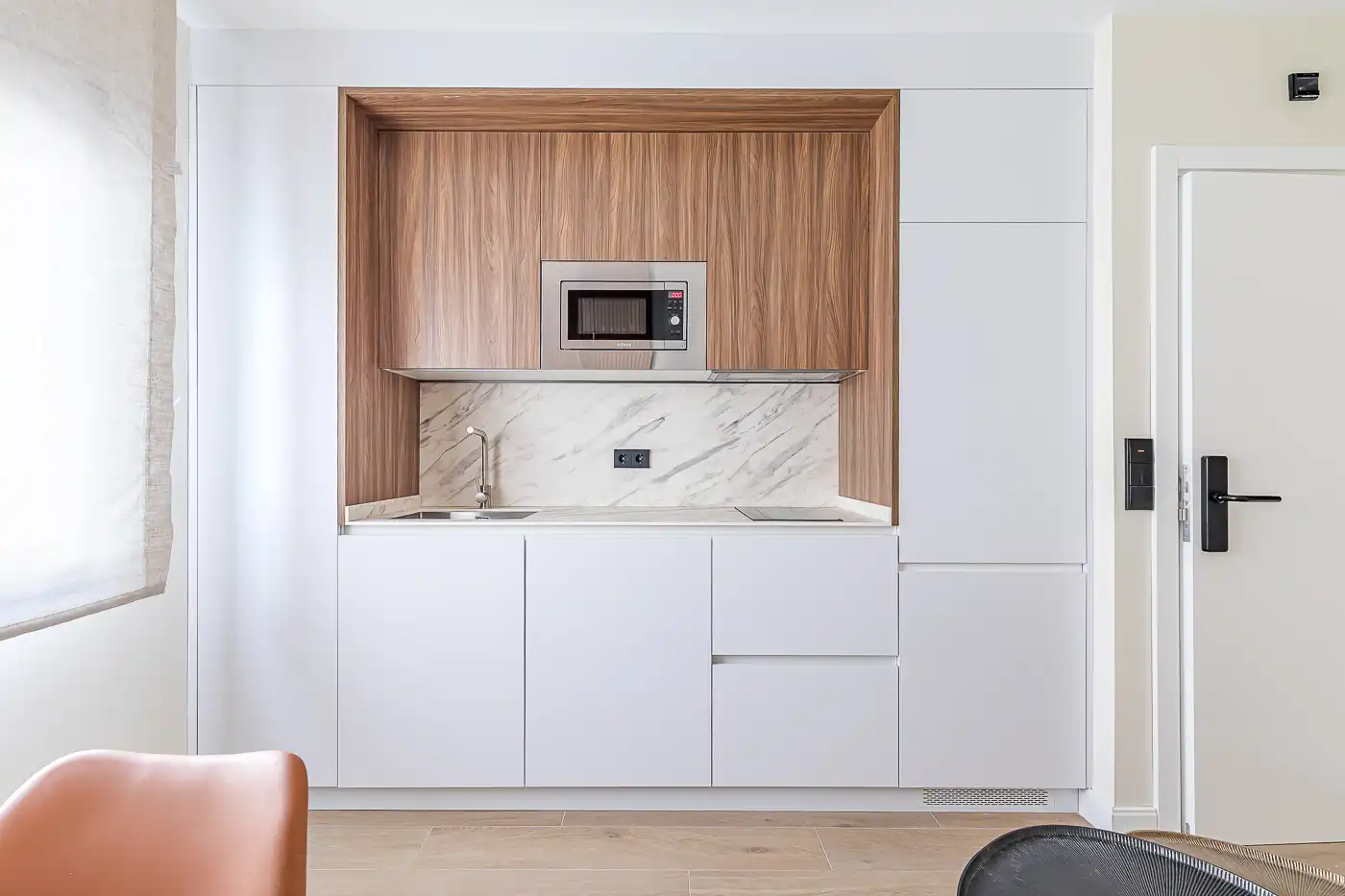 Kitchen of Apartments for rent in Madrid  with Air Conditioner, Heating and Terrace
