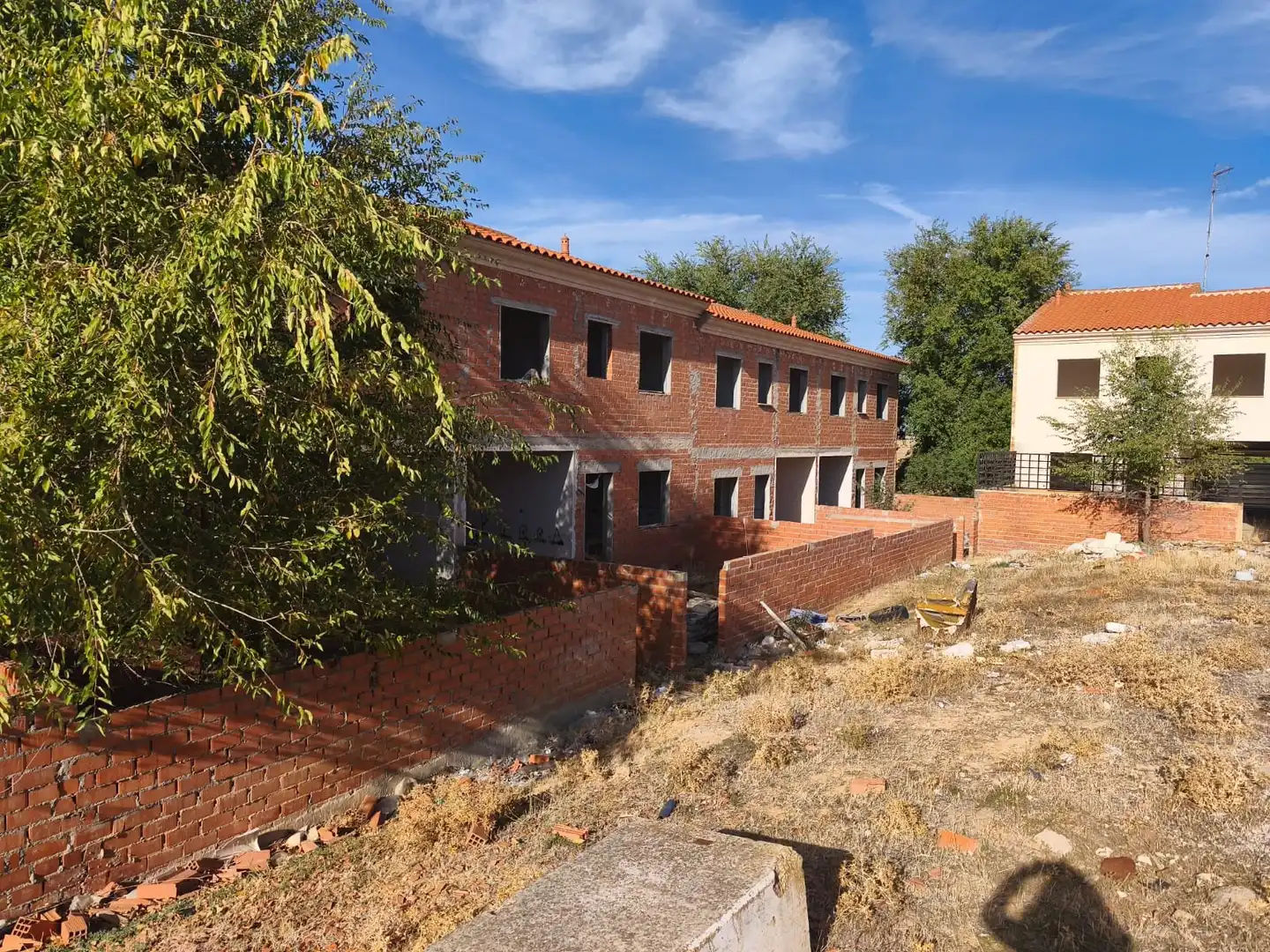 Vista exterior de Casa adosada en venta en Cabezamesada con Calefacción, Jardín privado y Amueblado