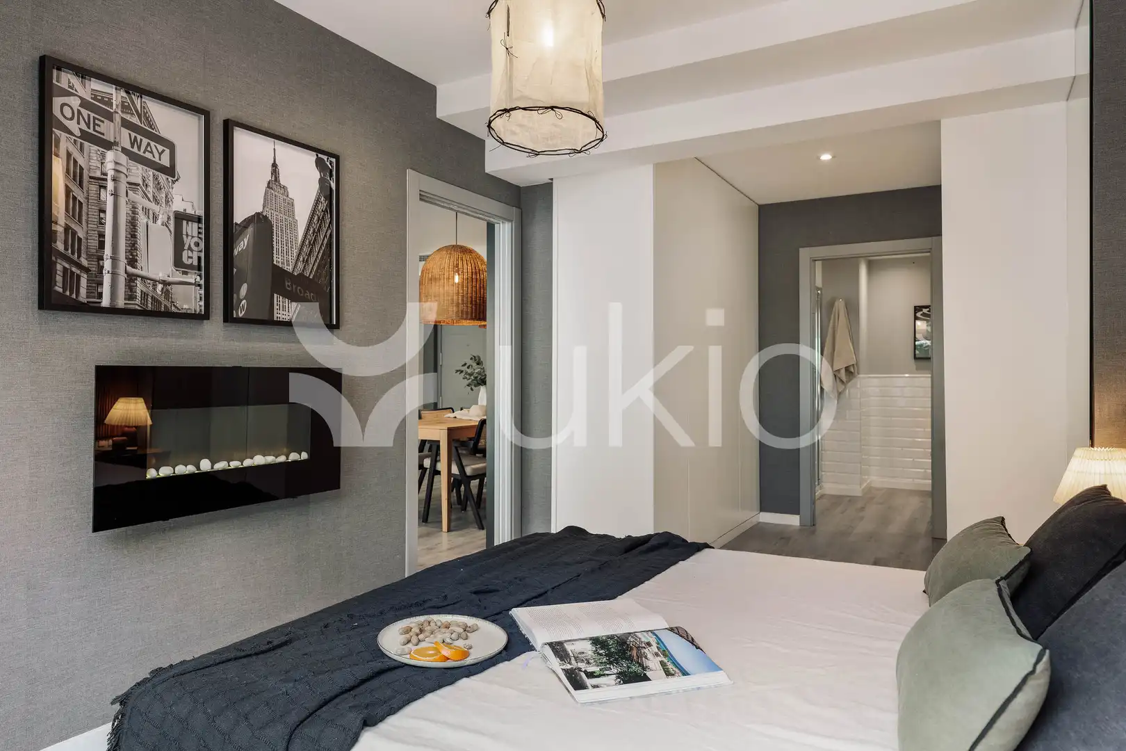 Bedroom of Apartments for rent in Barcelona  with Air Conditioner, Heating and Terrace