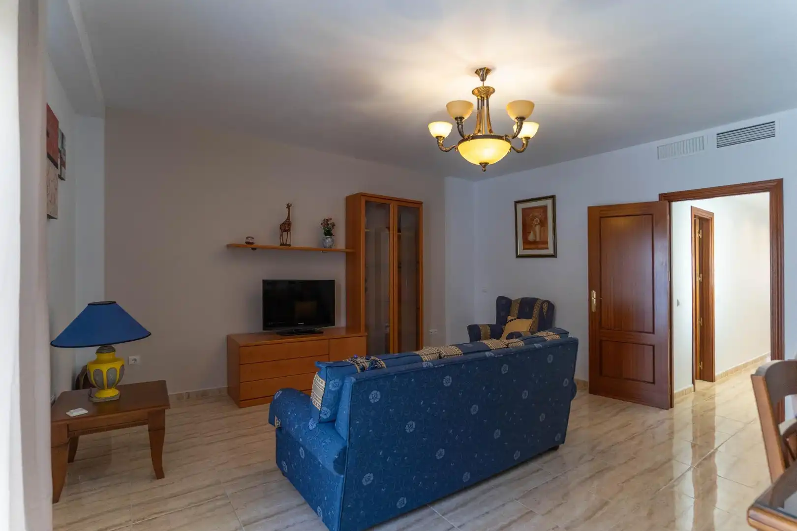 Living room of Flat for rent in Alhaurín El Grande  with Air Conditioner, Heating and Furnished