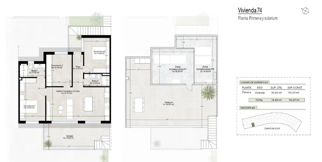 Bungalow amb piscina en venda a Condado de Alhama, imagen 20