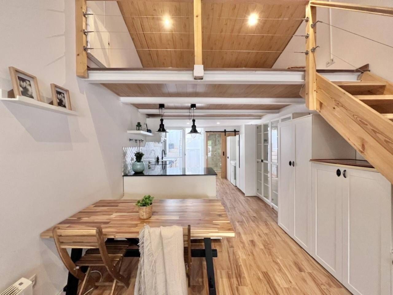 Kitchen of House or chalet for sale in Sant Vicenç de Castellet  with Heating, Parquet flooring and Terrace