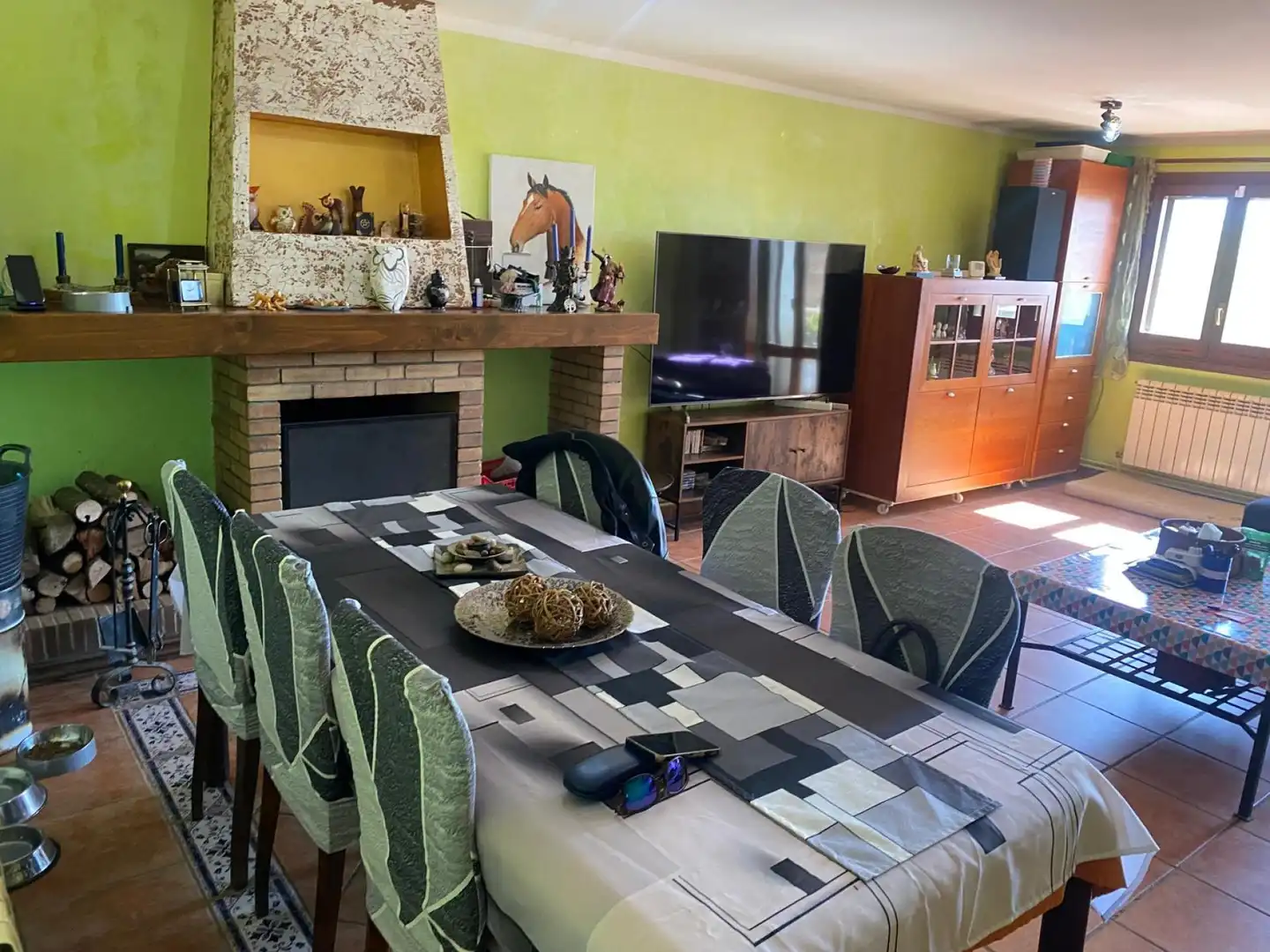 Comedor de Casa adosada en venta en Els Hostalets de Pierola con Calefacción y Horno