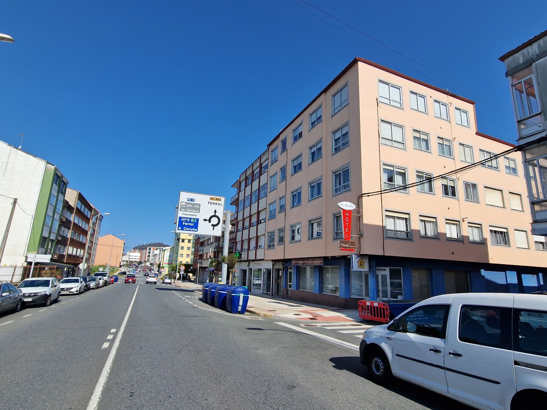 Exterior view of Flat for sale in Narón  with Heating, Storage room and Furnished