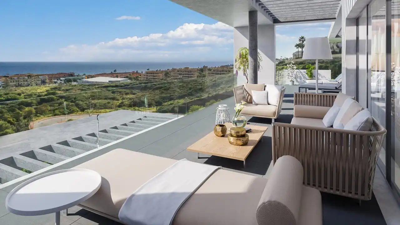 Apartament amb terrassa en venda a La Cala Mijas, imagen 7