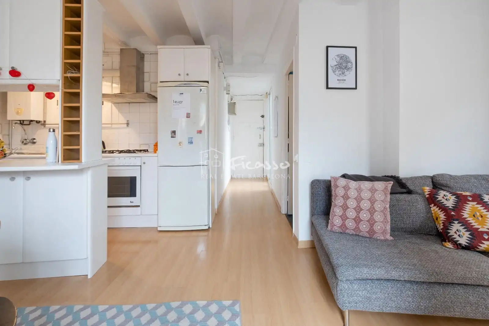 Piso de alquiler en Barcelona con Aire acondicionado, Calefacción y Parquet