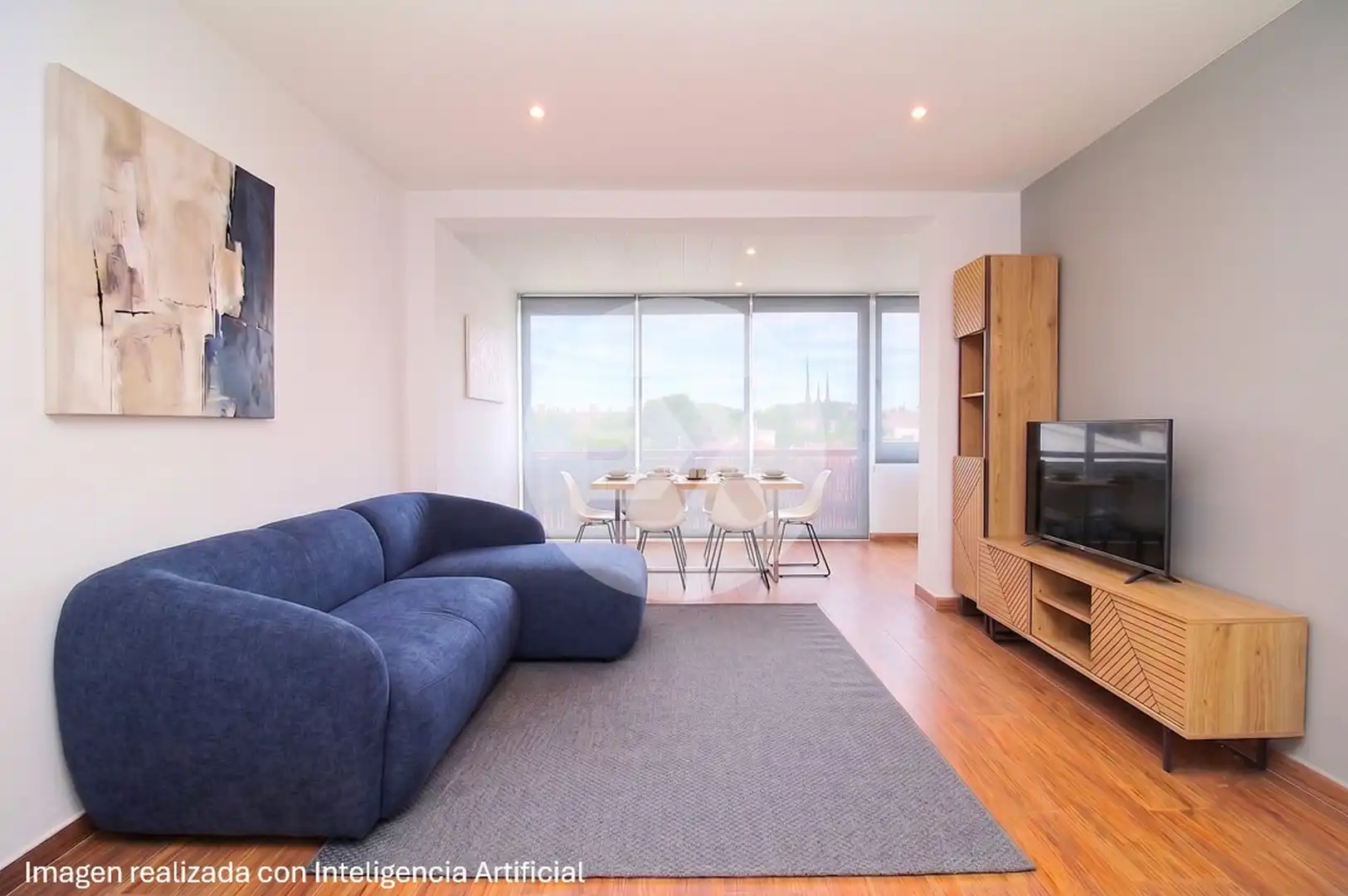 Living room of Flat for sale in Castelldefels  with Air Conditioner, Heating and Storage room