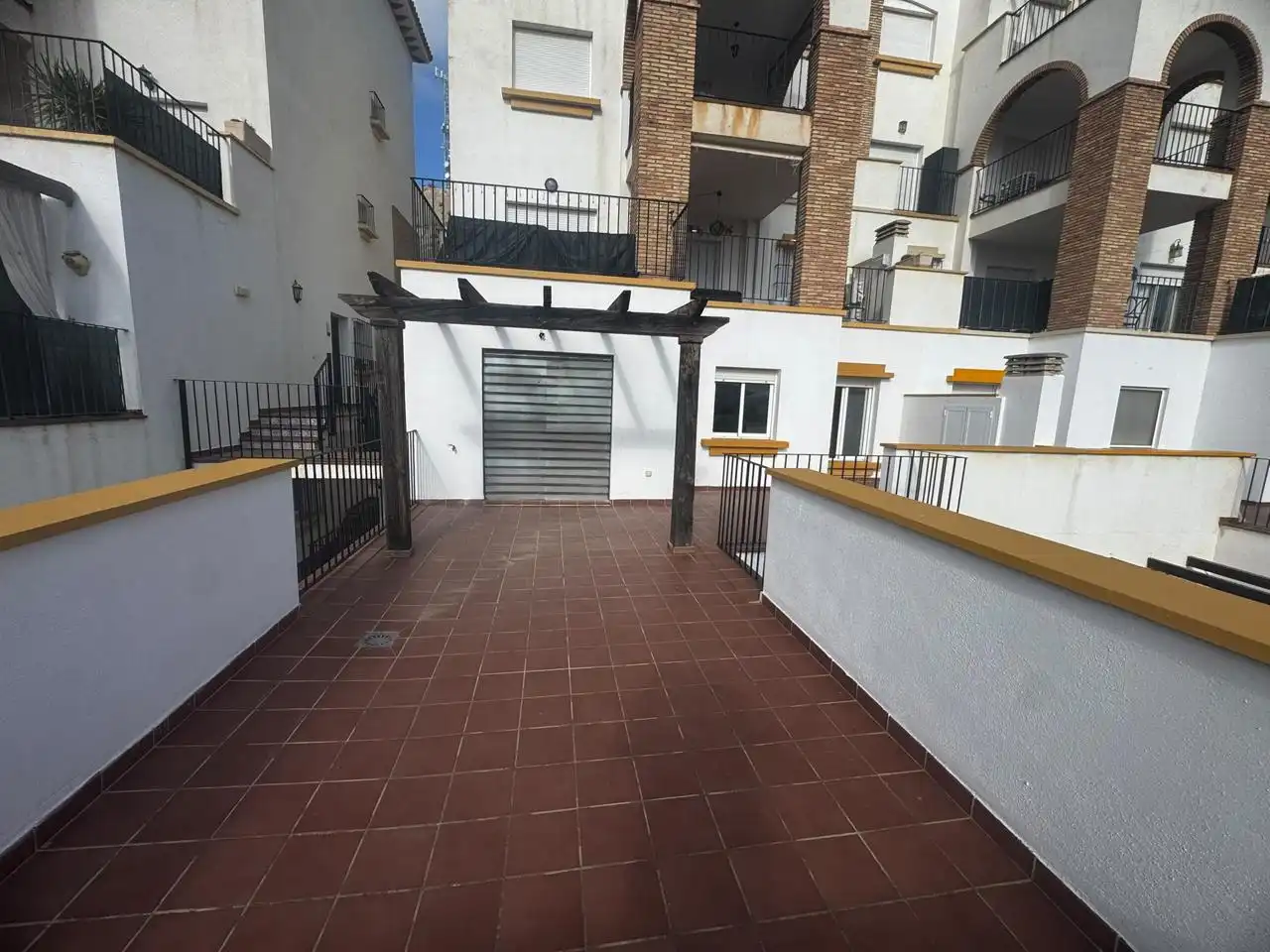 Terrace of Flat for sale in Las Salinas