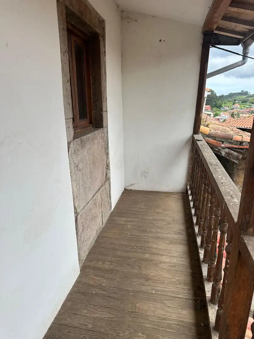 Balcony of Houses for sale in Castrillón  with Private garden and Balcony
