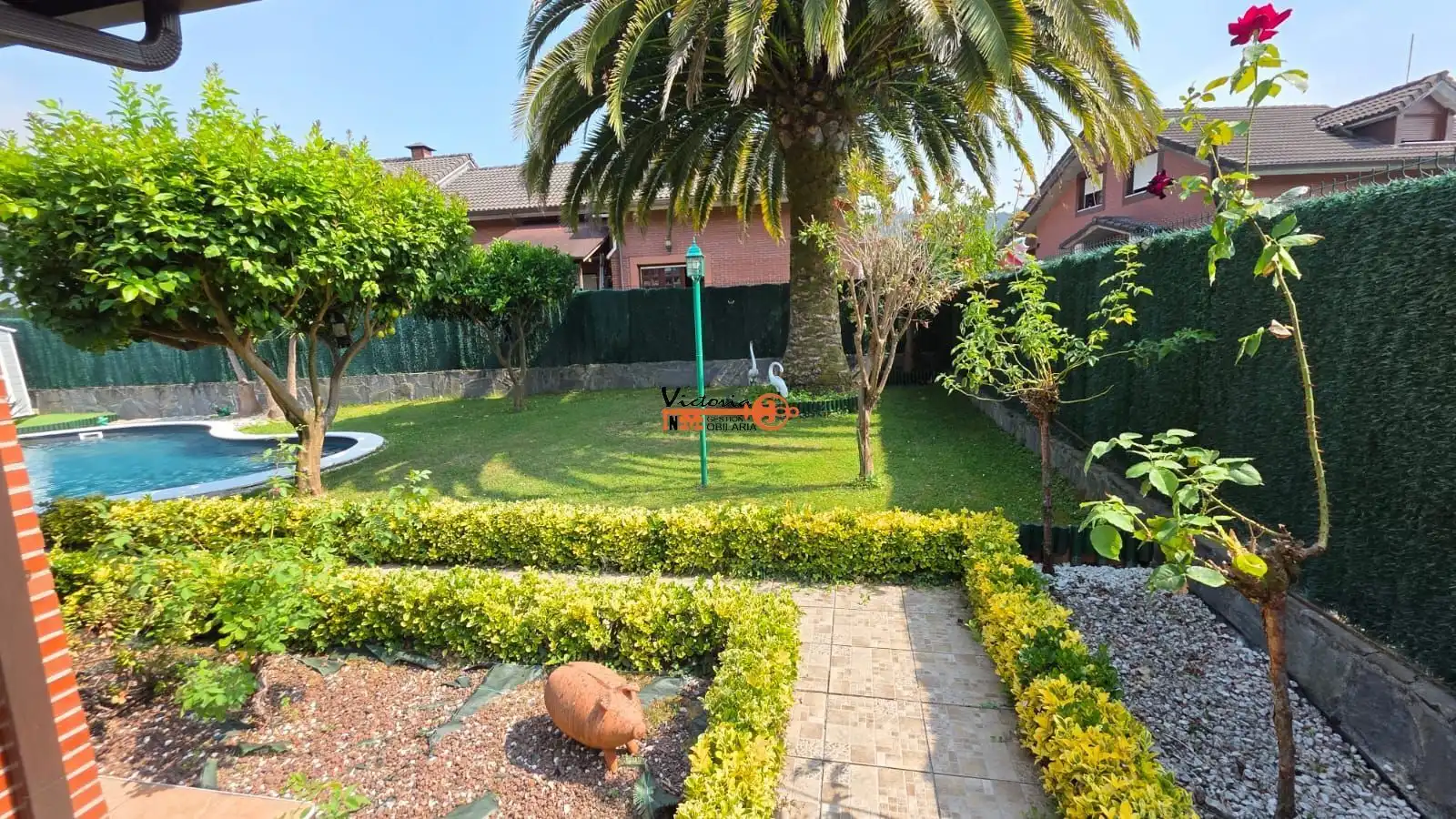 Jardín de Casa o chalet en venta en Guriezo con Calefacción, Jardín privado y Piscina