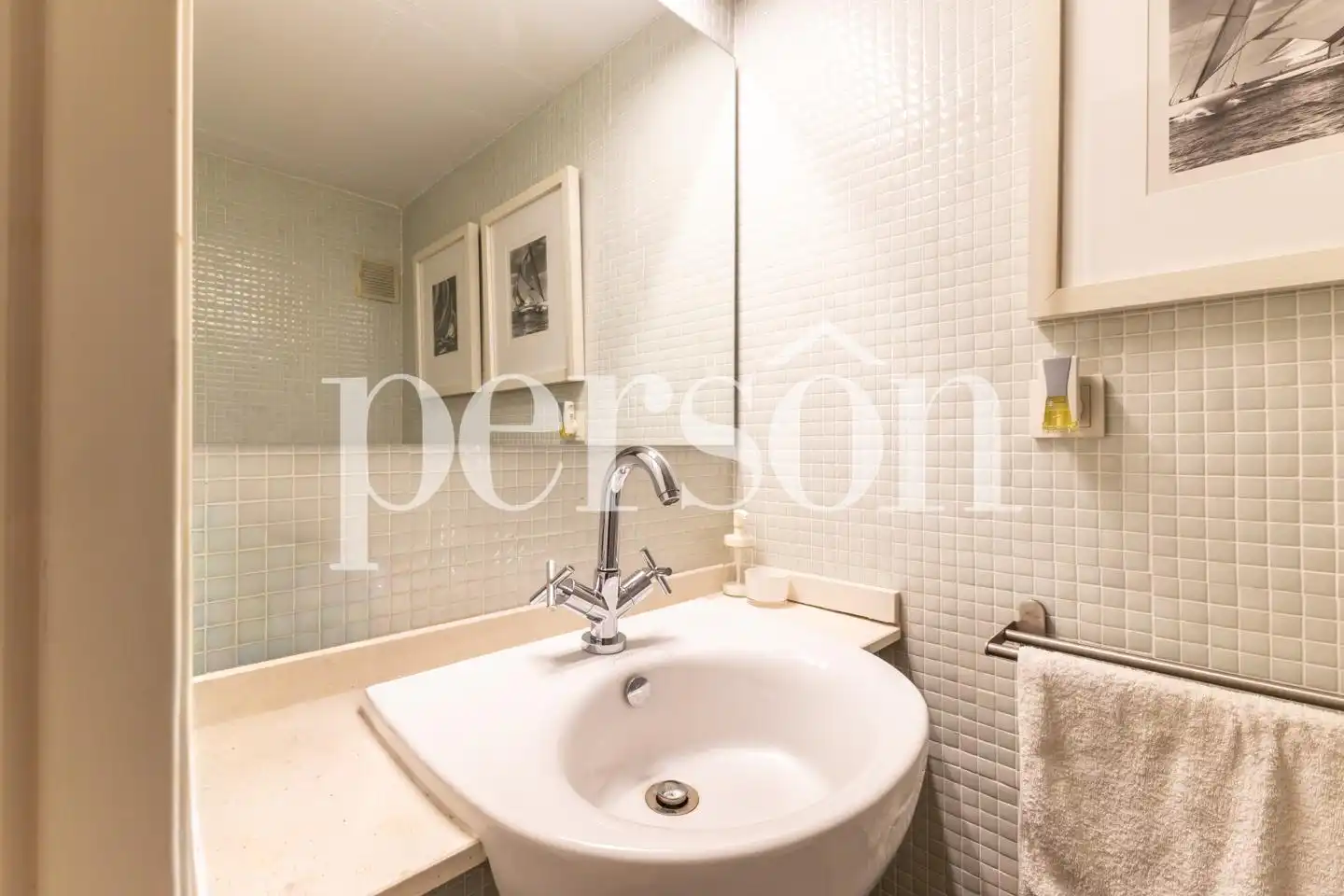 Badezimmer von Maisonette zum Verkauf in Valencia mit Klimaanlage, Terrasse und Gemeinschaftspool