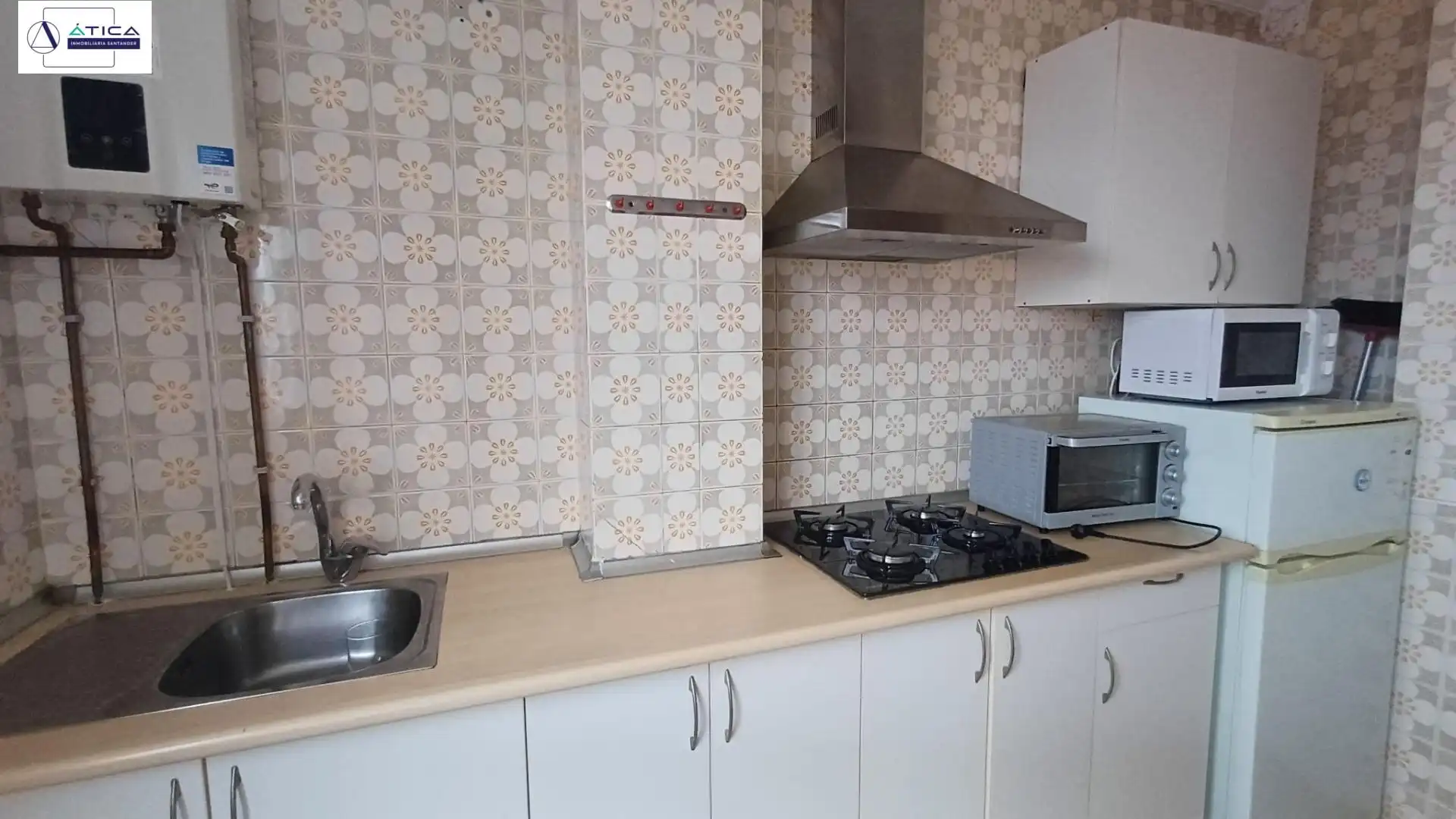 Kitchen of Flat for sale in Santander  with Parquet flooring and Terrace