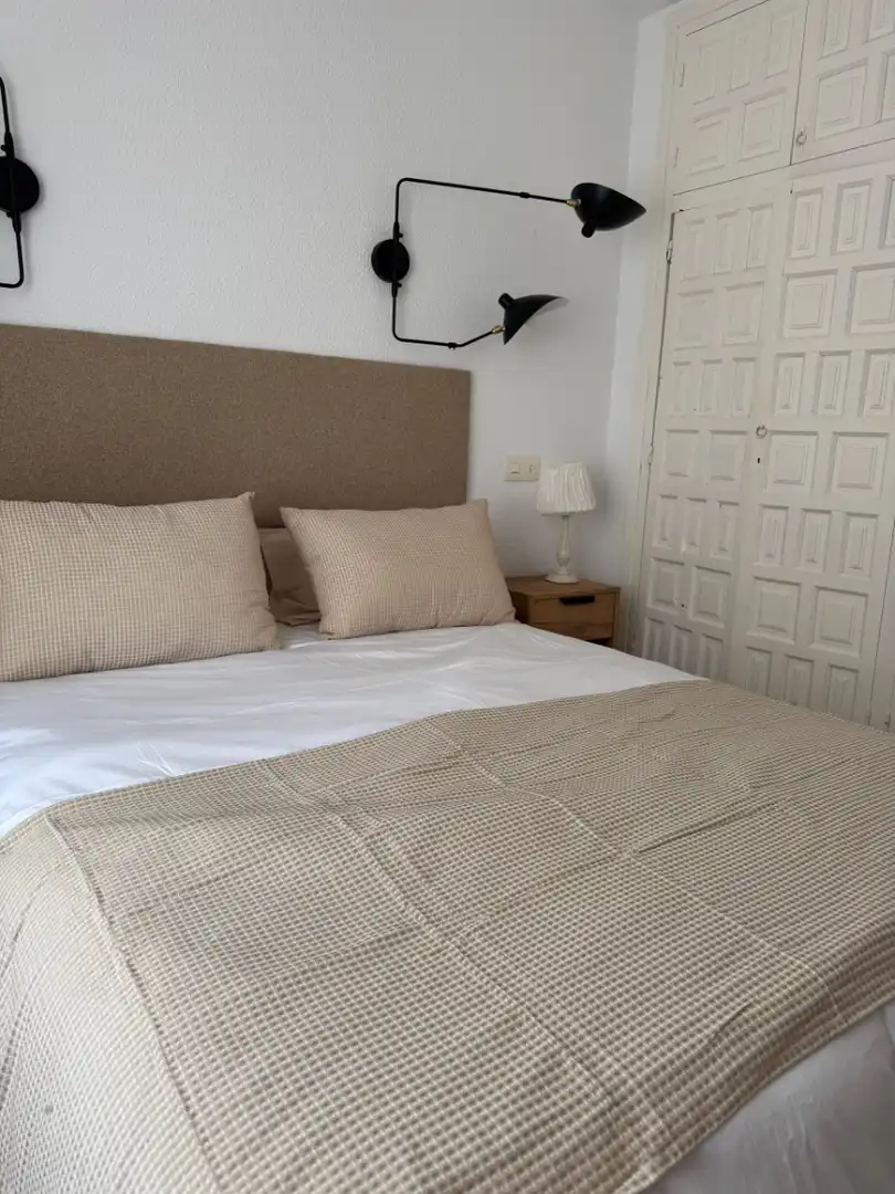 Schlafzimmer von Haus oder Chalet zur Miete in L'Alfàs del Pi mit Klimaanlage, Heizung und Privatgarten
