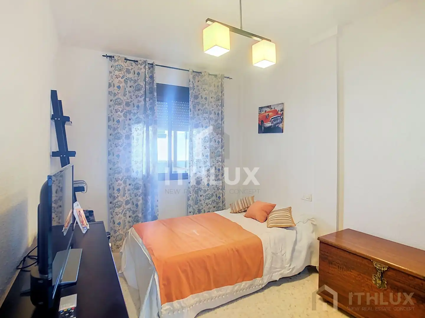 Bedroom of Flat for sale in Olivenza  with Air Conditioner and Balcony