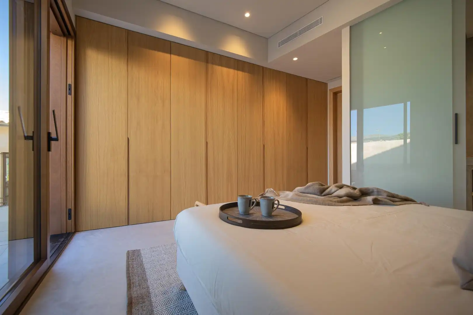 Bedroom of Houses for sale in Campanet  with Air Conditioner, Heating and Furnished