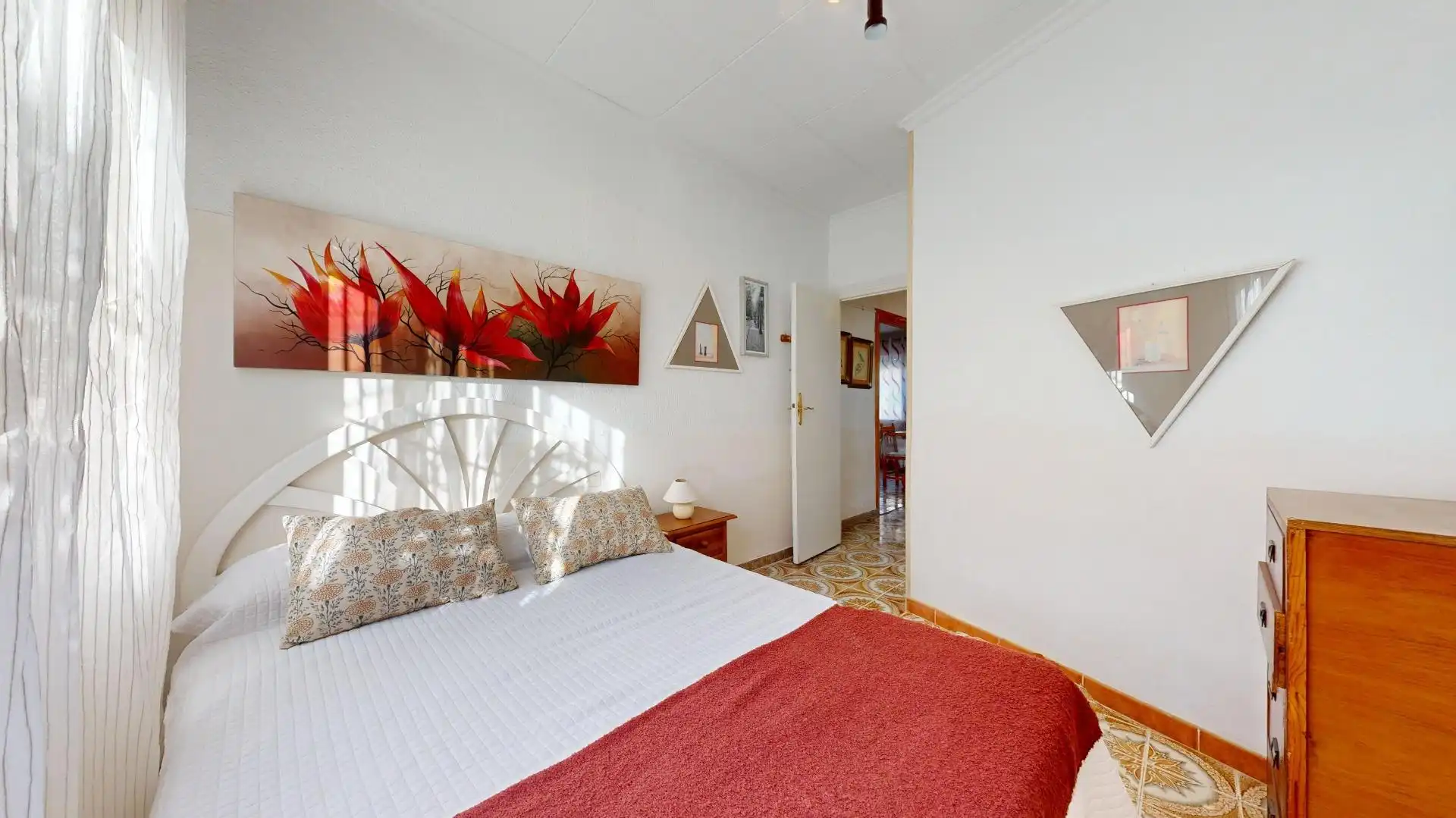 Dormitori de Casa o xalet en venda en Cartagena amb Jardí privat, Terrassa i Piscina