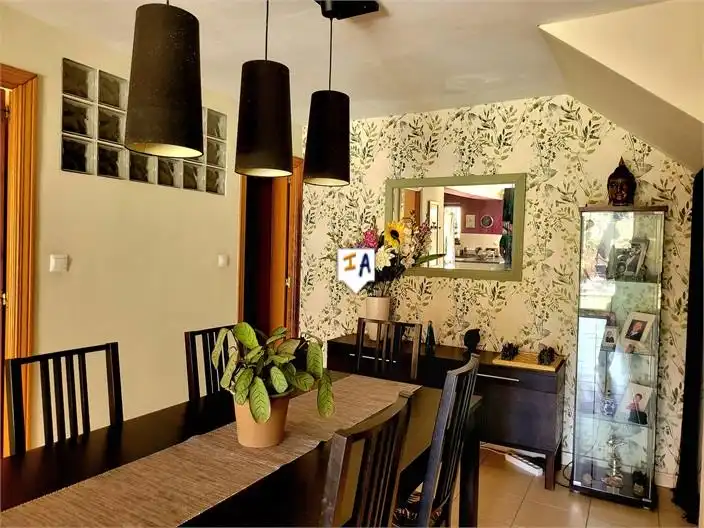 Dining room of Houses for sale in Valle de Abdalajís  with Air Conditioner and Storage room