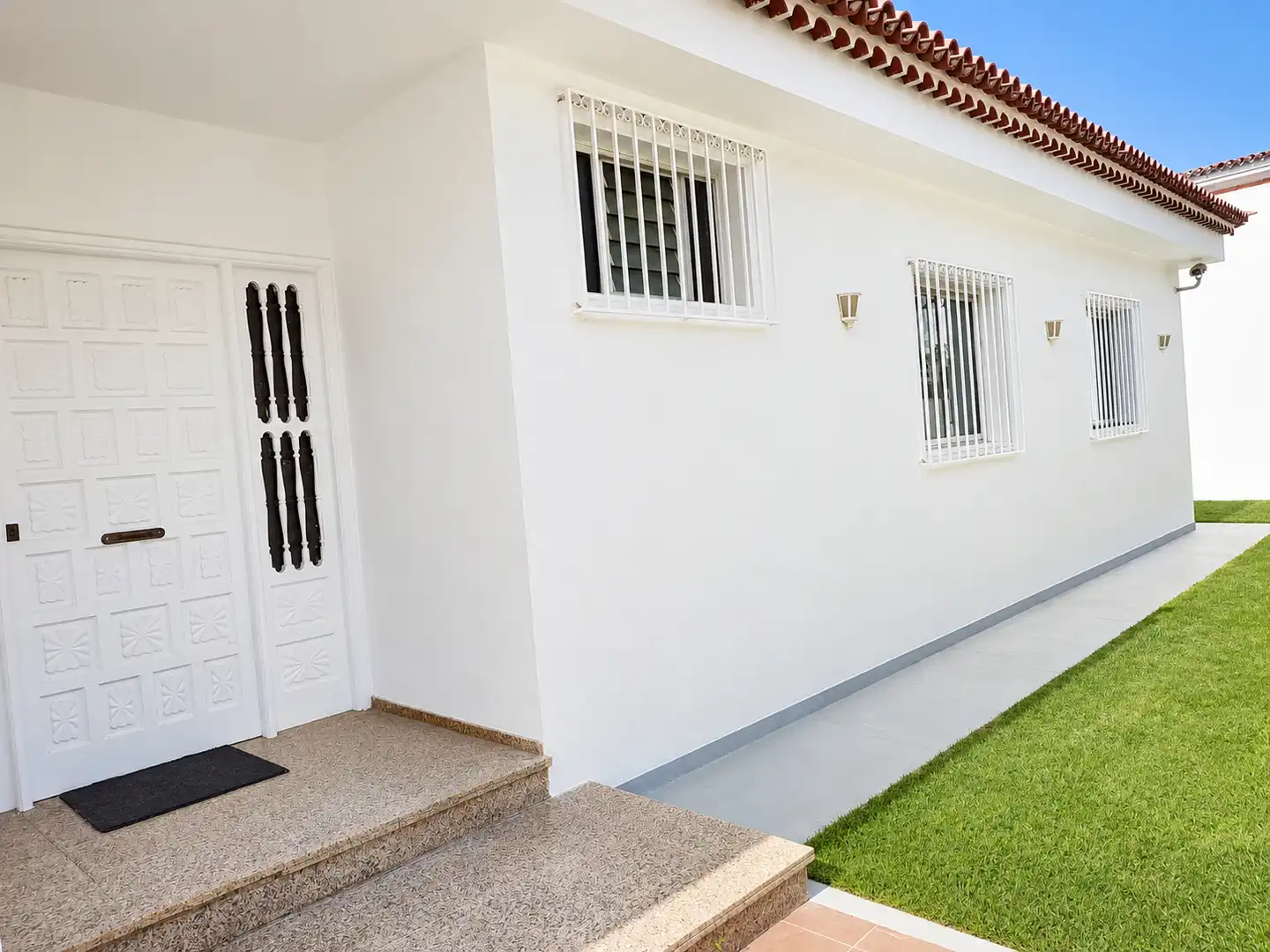 Vista exterior de Casa o xalet en venda en Los Realejos amb Jardí privat, Terrassa i Moblat