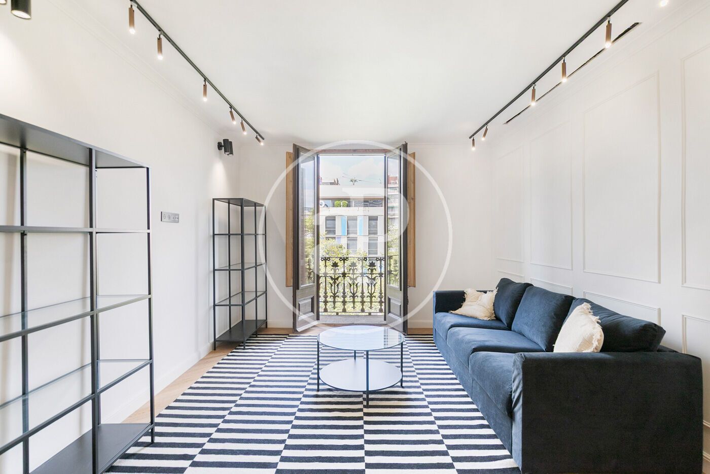 Sala de estar de Piso en venta en  Barcelona Capital con Aire acondicionado, Calefacción y Terraza