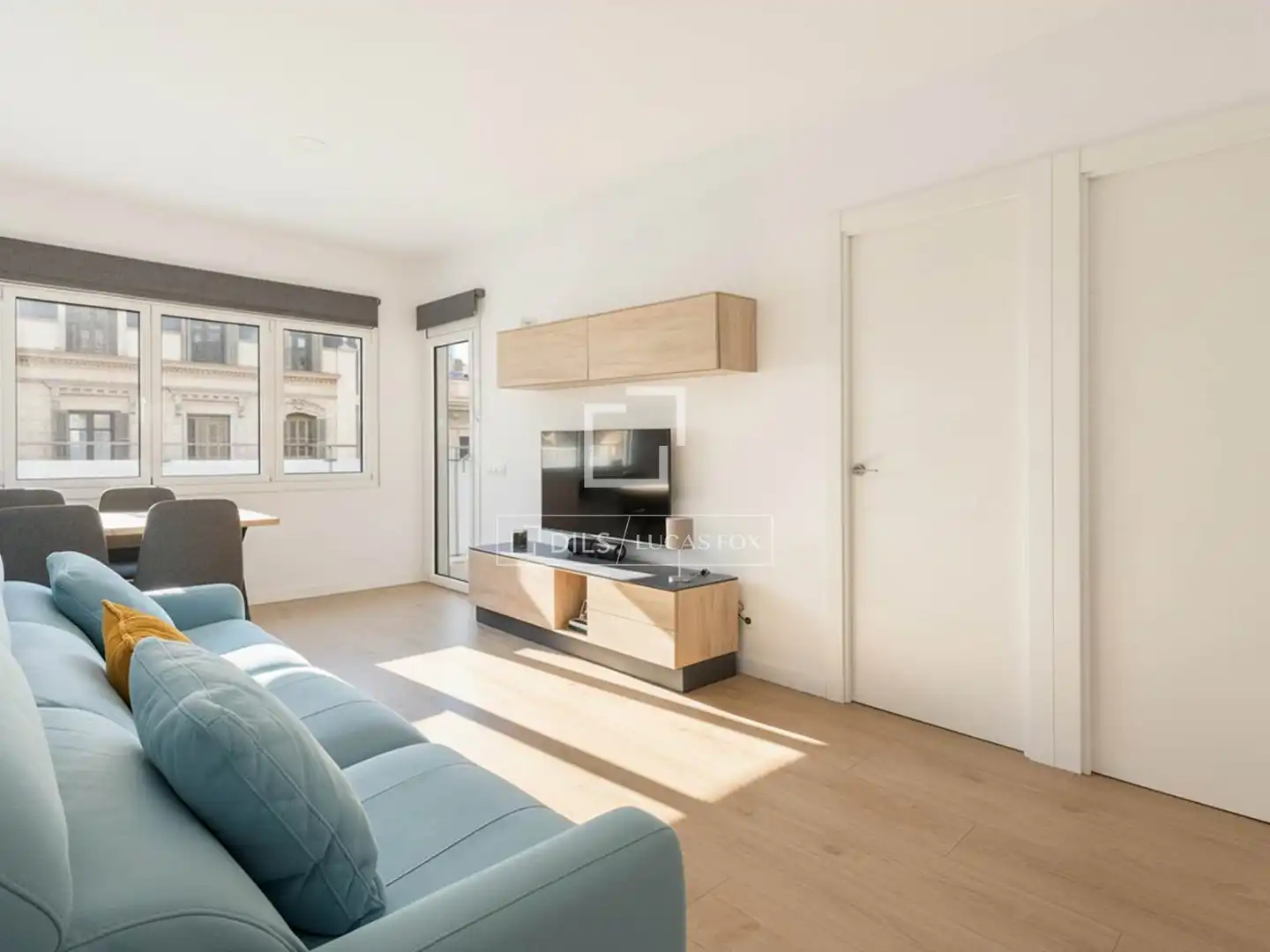 Außenansicht von Wohnung zum Verkauf in Barcelona mit Klimaanlage, Möbliert und Balkon