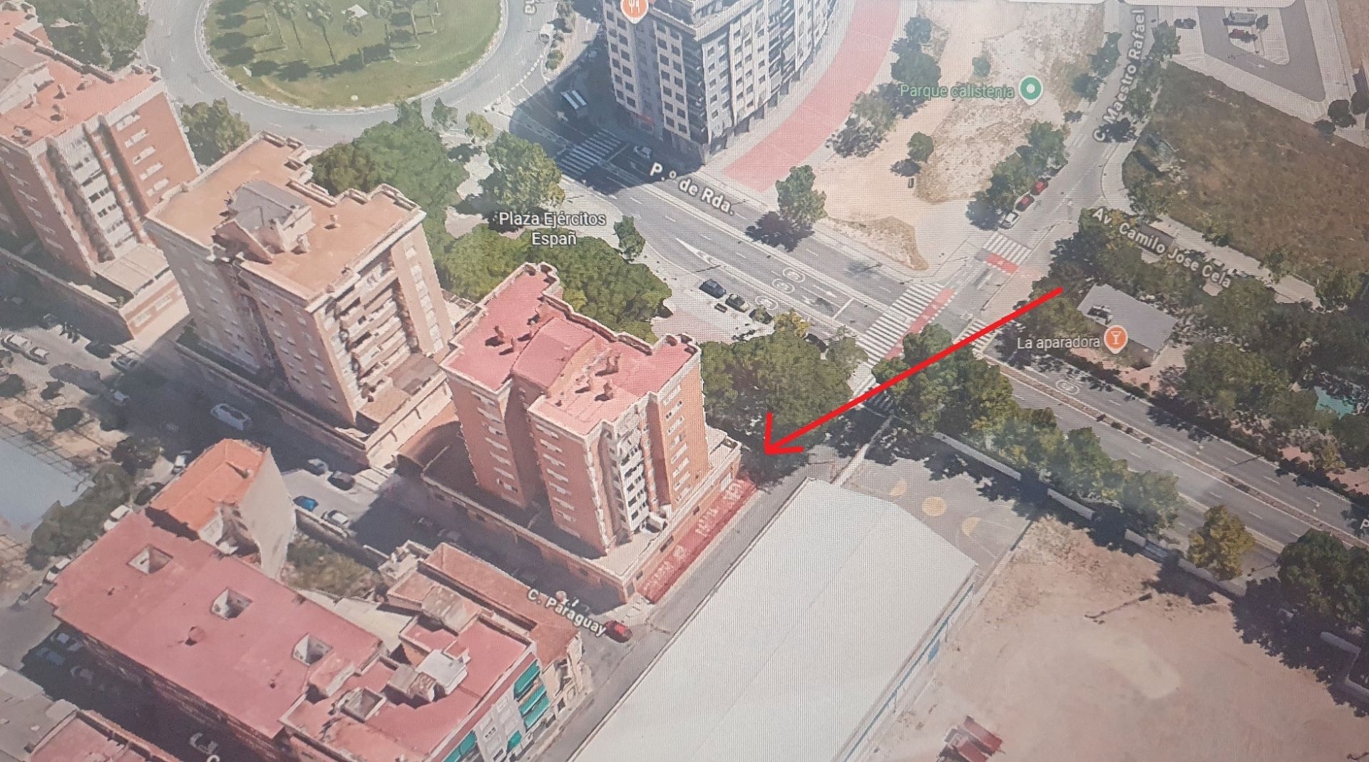 Vista exterior de Local en venda en Elda