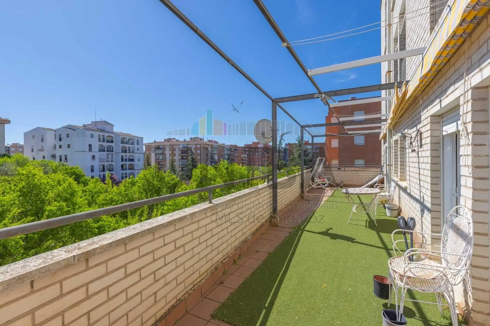 Terrasse von Wohnung zum Verkauf in Badajoz mit Klimaanlage, Heizung und Terrasse