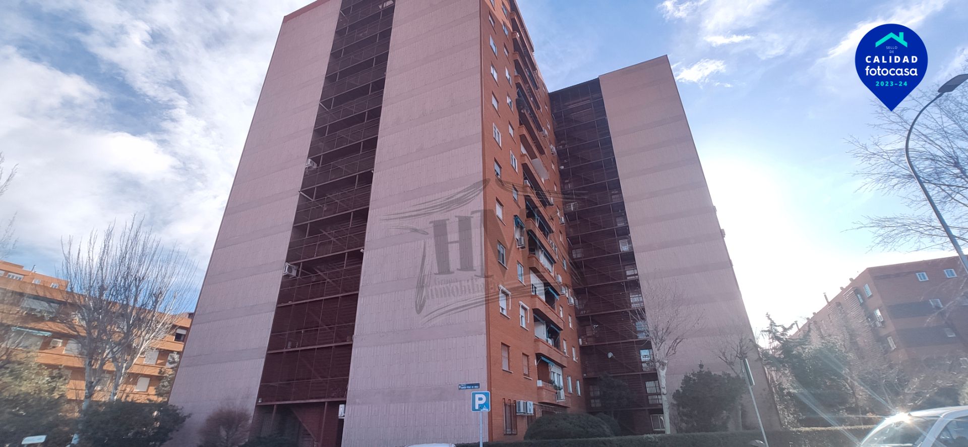 Exterior view of Flat for sale in  Madrid Capital  with Air Conditioner, Heating and Parquet flooring