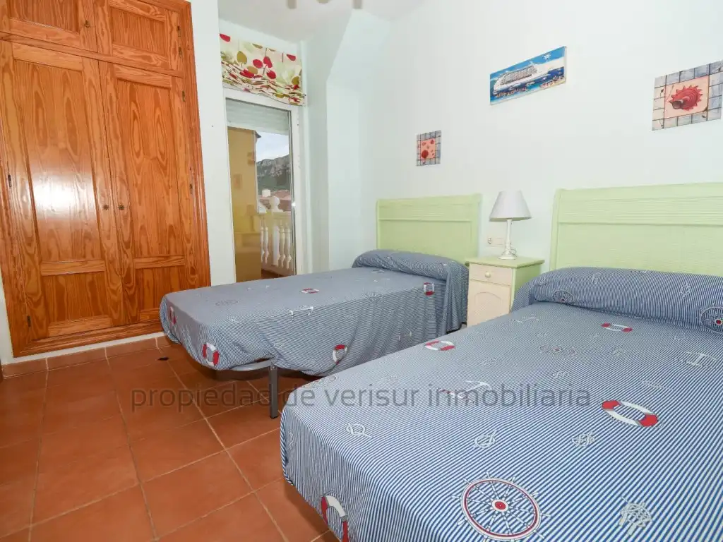 Schlafzimmer von Maisonette zur Miete in Águilas mit Klimaanlage, Möbliert und Ofen