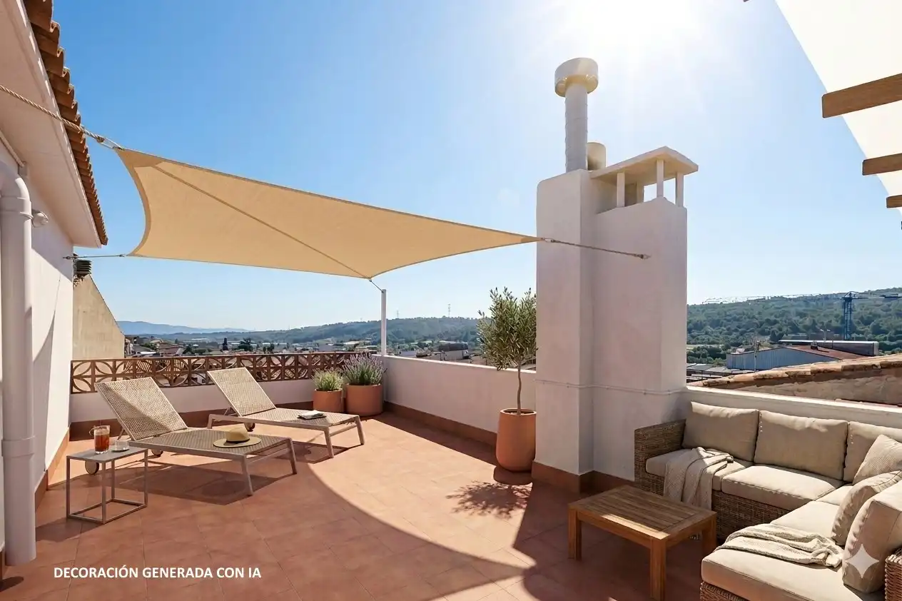 Terraza de Piso en venta en Sentmenat con Calefacción, Terraza y Trastero