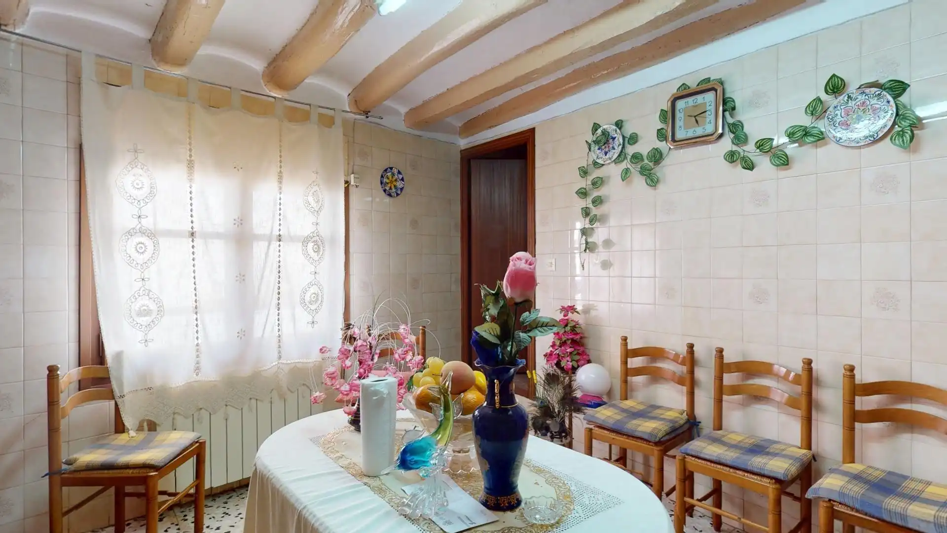 Comedor de Finca rústica en venta en Lumpiaque con Calefacción, Terraza y Amueblado