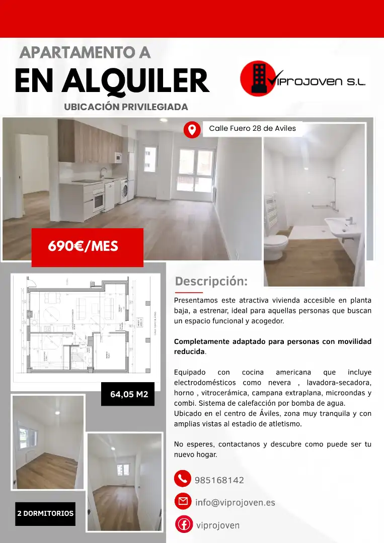 Apartament de lloguer a Calle Caleiro, 28, El Carbayedo - El Quirinal
