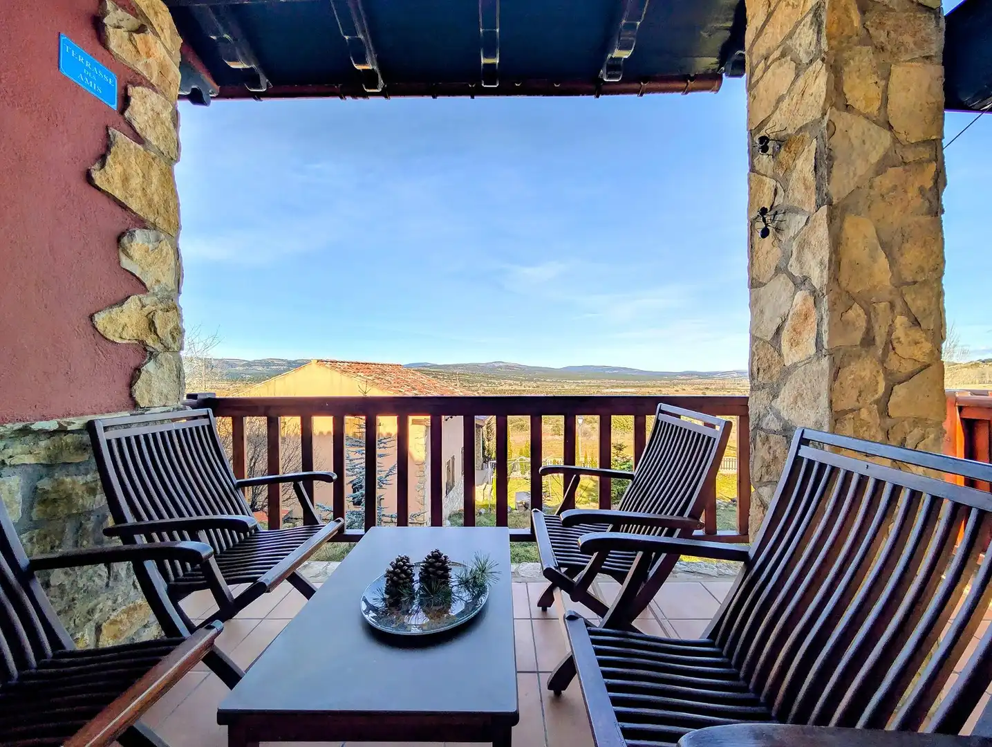 Terraza de Casa o chalet en venta en Vistabella del Maestrazgo con Calefacción y Alarma