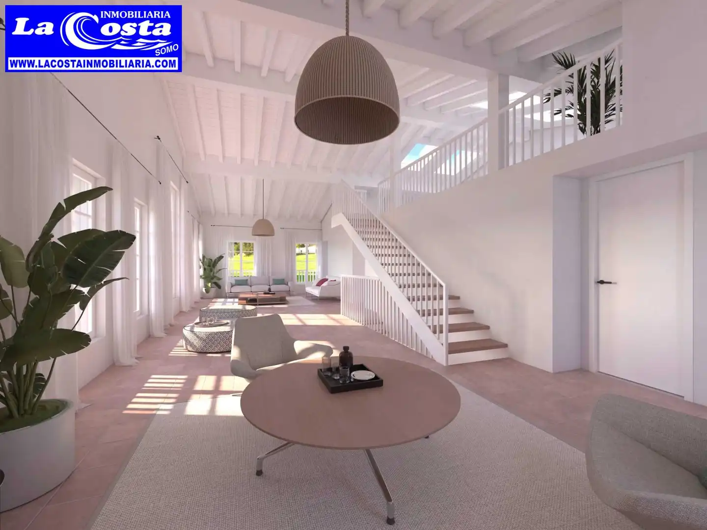 Sala d'estar de Casa o xalet en venda en Ribamontán al Mar amb Calefacció, Jardí privat i Terrassa