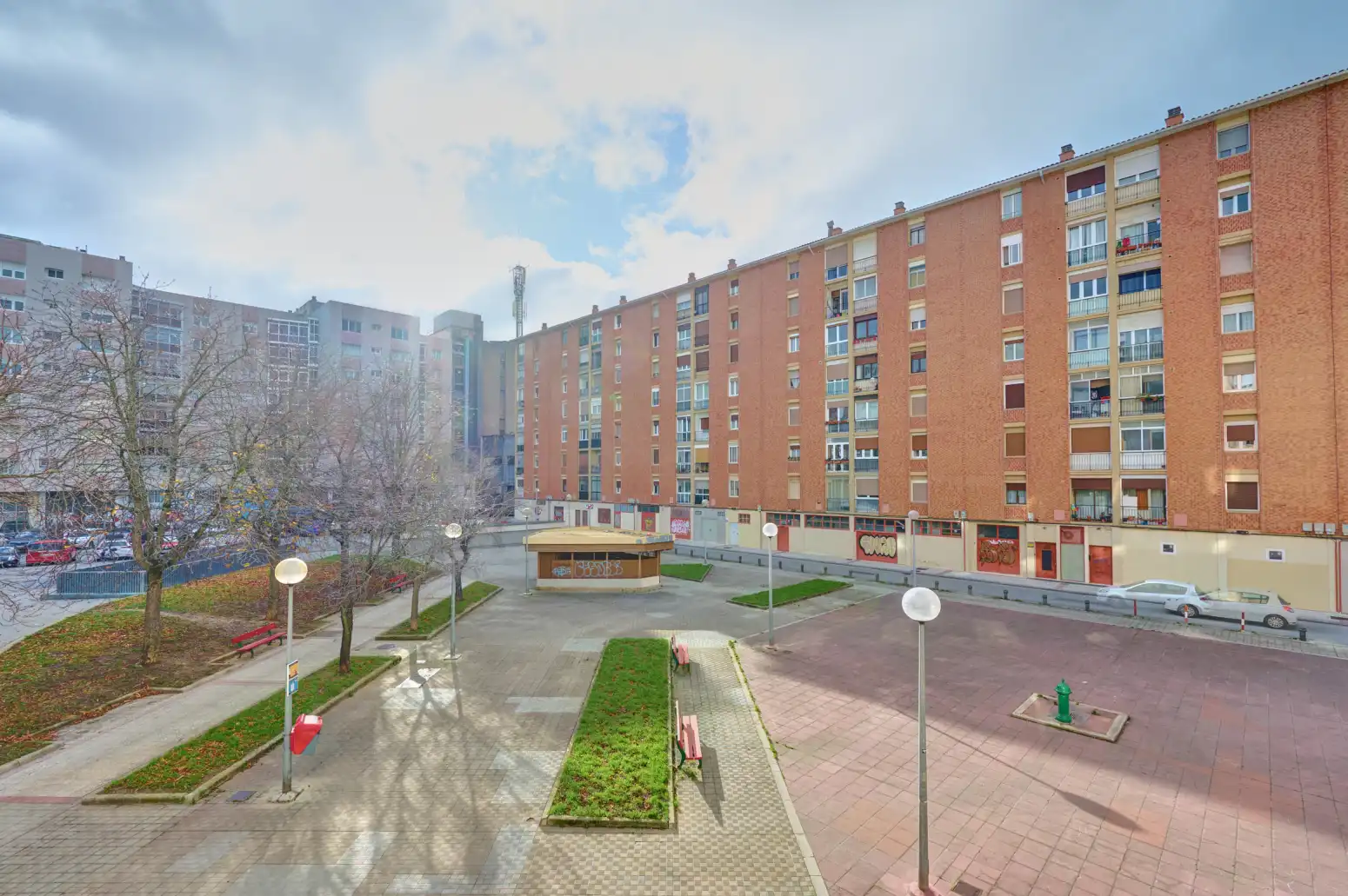 Exterior view of Flat for sale in  Pamplona / Iruña  with Heating and Parquet flooring