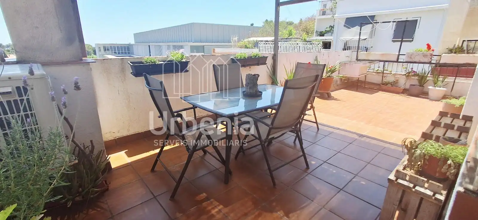 Terrasse von Wohnung zum Verkauf in Mataró mit Klimaanlage, Heizung und Terrasse