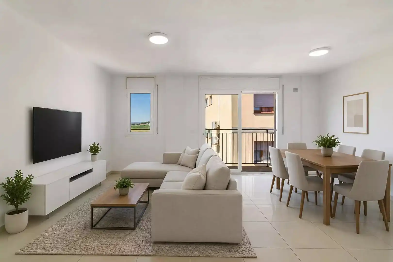 Living room of Apartments for sale in Fortià  with Terrace and Balcony