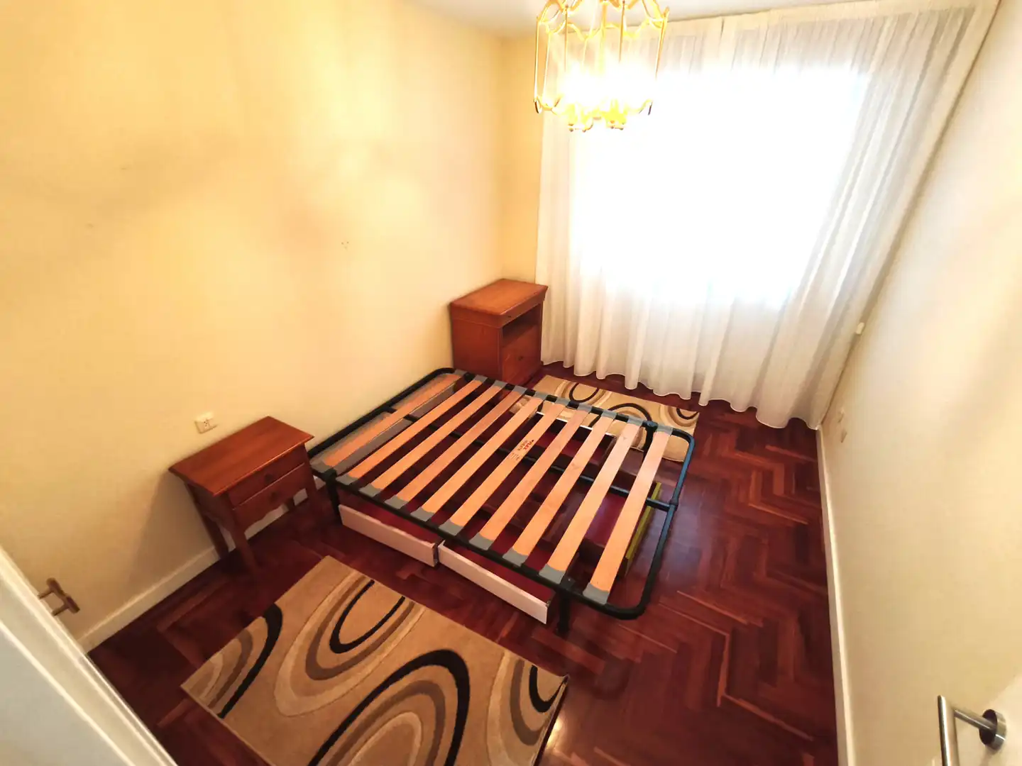 Bedroom of Apartments for rent in Vigo   with Storage room, Furnished and Balcony